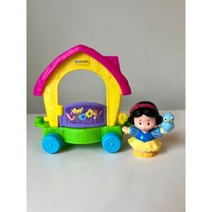 Fisher Price Little People Disney Princess Parade Float Snow White Friends